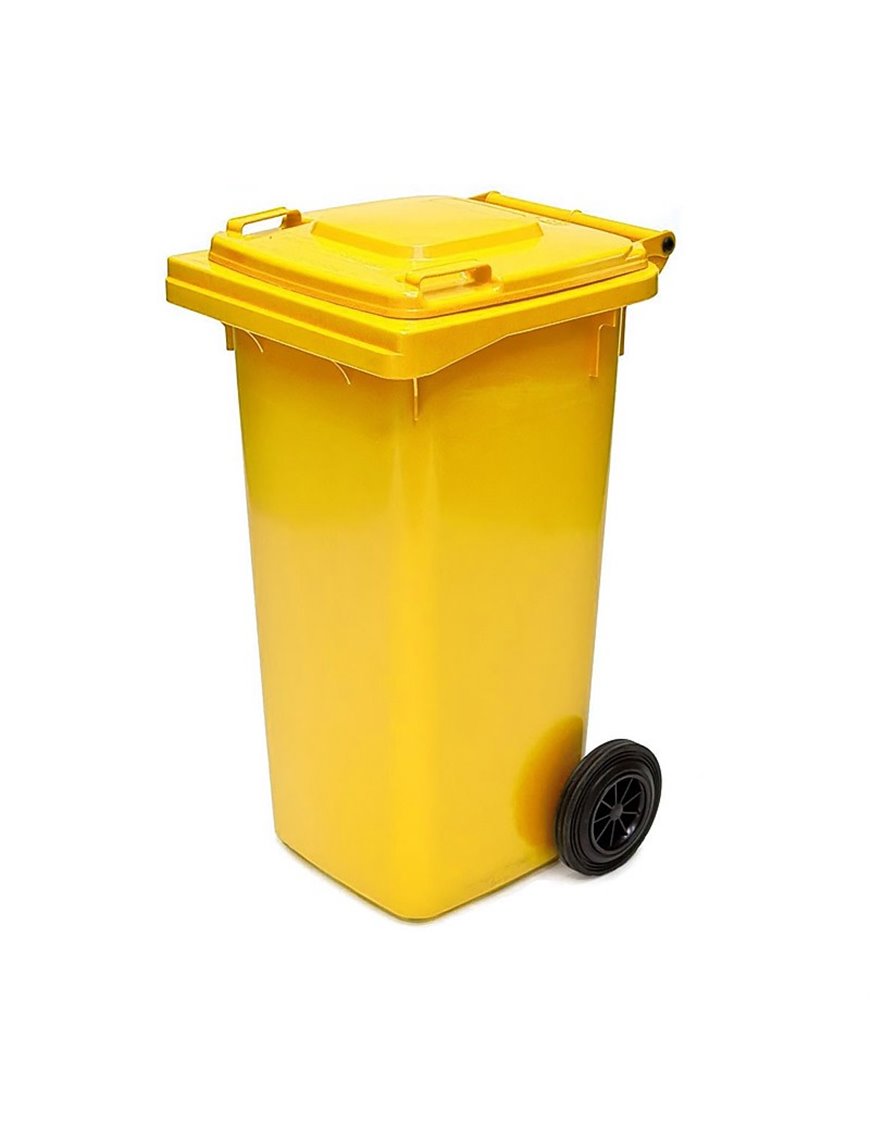 Wheelie Bin 120L Yellow