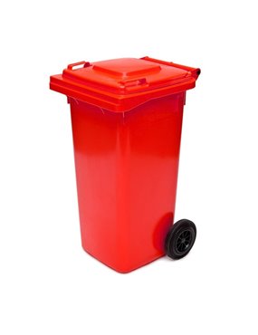 Wheelie Bin 120L Red