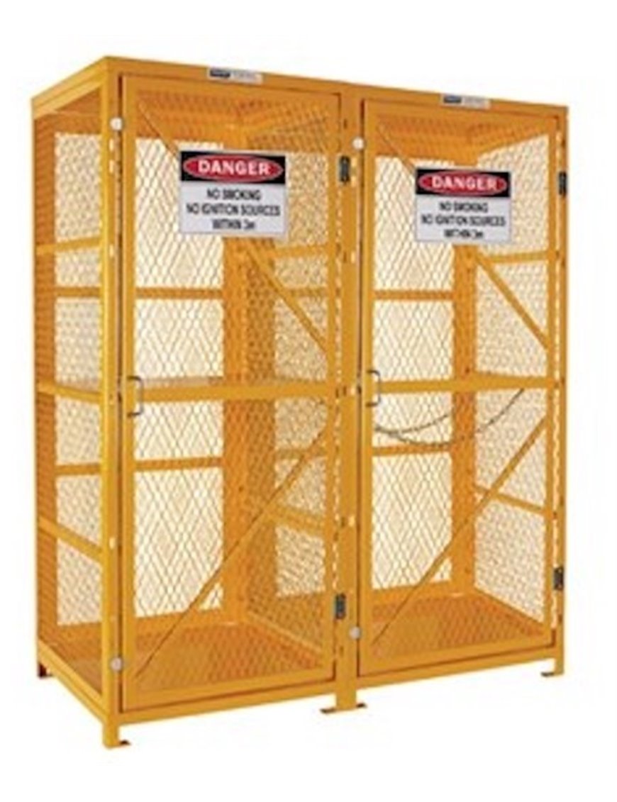 Forklift & Gas Cylinder Storage Cage 8&9 Flat Pack