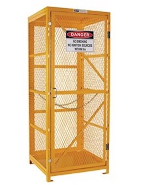 Gas Cylinder Storage Cage Up To 9 G Sized Assembled