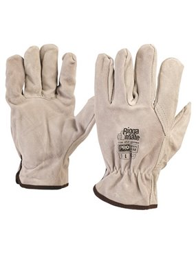 Riggamate Natural Cowgrain Gloves 12pk