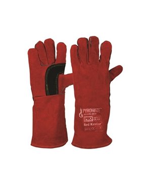 Pyromate® Red Kevlar® Welders Gloves 12pk