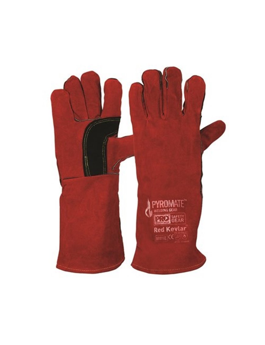 Pyromate® Red Kevlar® Welders Gloves 12pk