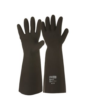 Black Knight® 46cm Rubber Gloves 12pk