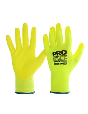 Assassin Nitrile Grip Glove Fluro Yellow 12pk