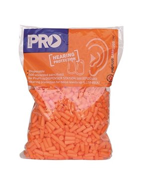 Probullet Refill Bag For Dispenser Uncorded 500pk