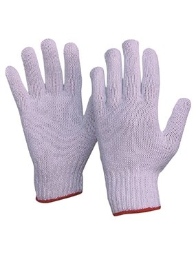 Knitted Polly/Cotton Gloves Ladies Size Carton 300 Pairs