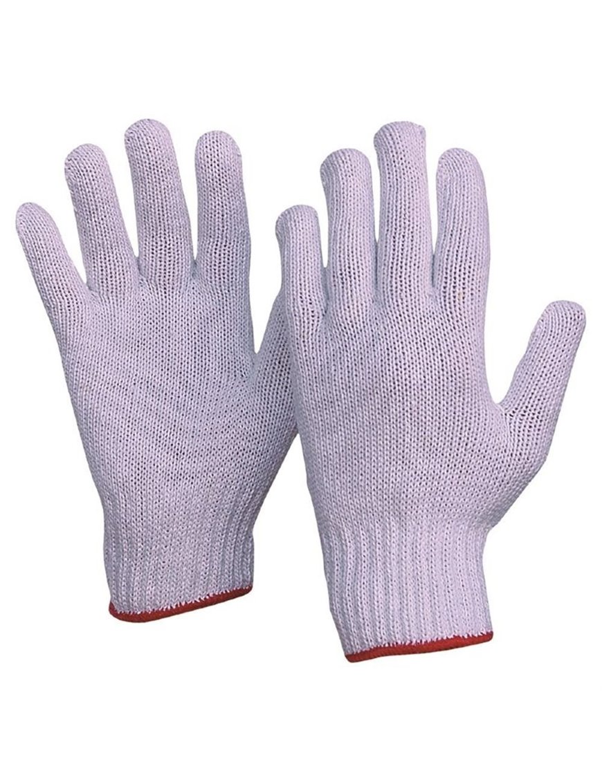 Knitted Polly/Cotton Gloves Ladies Size Carton 300 Pairs