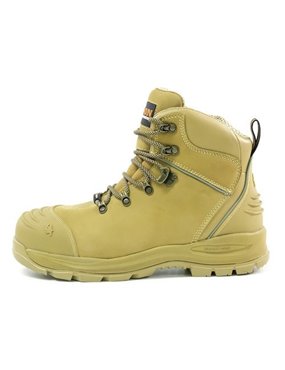 XT Ankle Lace up Boot with Zip Wheat