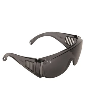 Safety Glasses Smoke Lens 12Pk