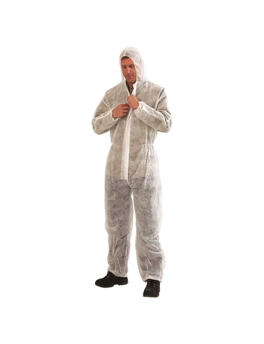 Barrierteck General Purpose Coveralls White Pack of 5