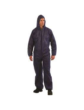 Barrierteck General Purpose Coveralls Blue Carton 50