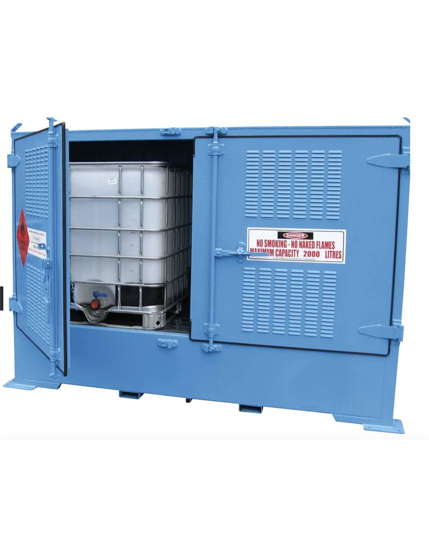 2 IBC Single Depth Flammable Liquids Store