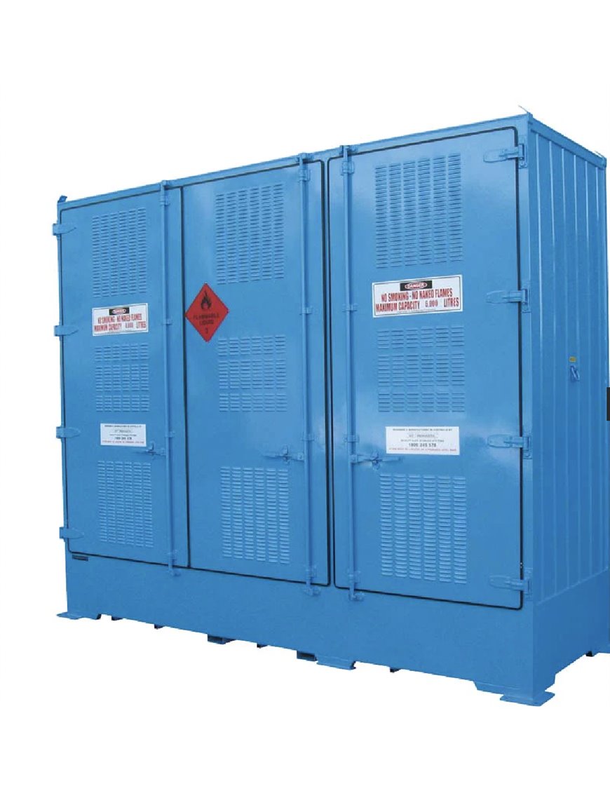 6 IBC Single Depth Flammable Liquids Store