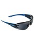 Proteus 1 Safety Glasses Smoke Lens Integrated Brow Dust Guard 12Pk