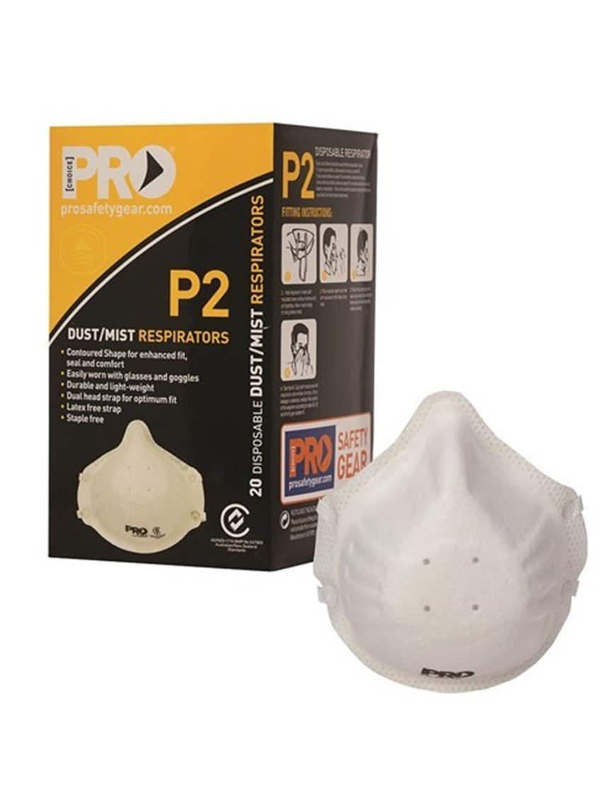 Dust Masks P2 Box Of 20