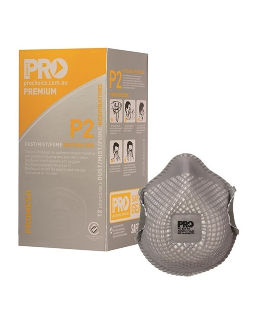 Dust Masks Promesh P2 Box Of 12