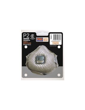 Dust Masks Promesh P2+Valve 3 Pack