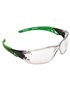 Cirrus Green Arms Safety Glasses Clear A/F Lens 12Pk