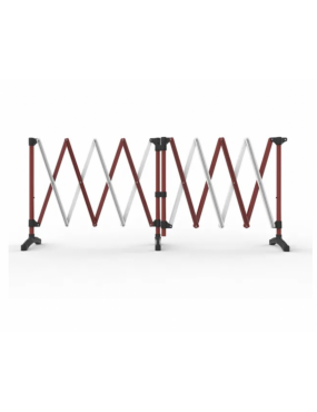 Port a guard Flexi Expandable Barriers 5m Red/White