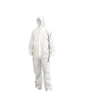 BarrierTech SMS Coveralls White Carton 50