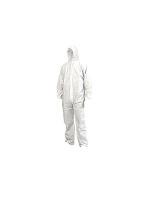 BarrierTech SMS Coveralls White Carton 50