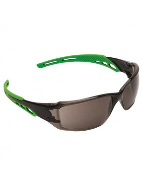 Cirrus Green Arms Safety Glasses Smoke A/F Lens Carton Of 144