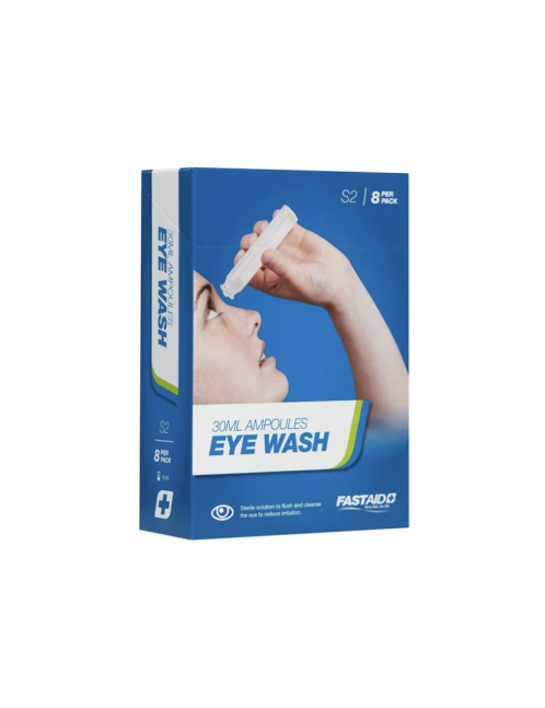 Eye Wash 30ml Ampoules 8pk