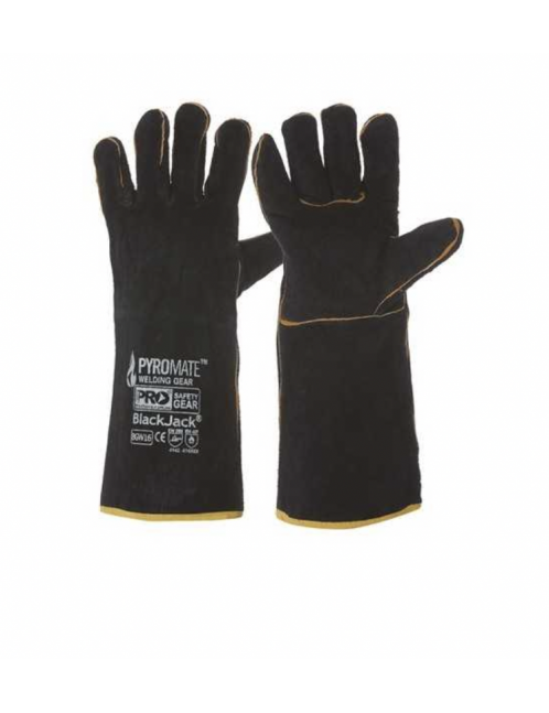 Pyromate® Black Jack® Welders Gloves Carton Of 48 Pairs