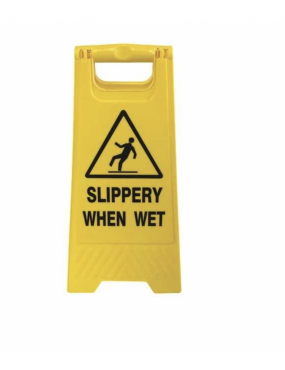 Floor Stand Yellow Slippery...