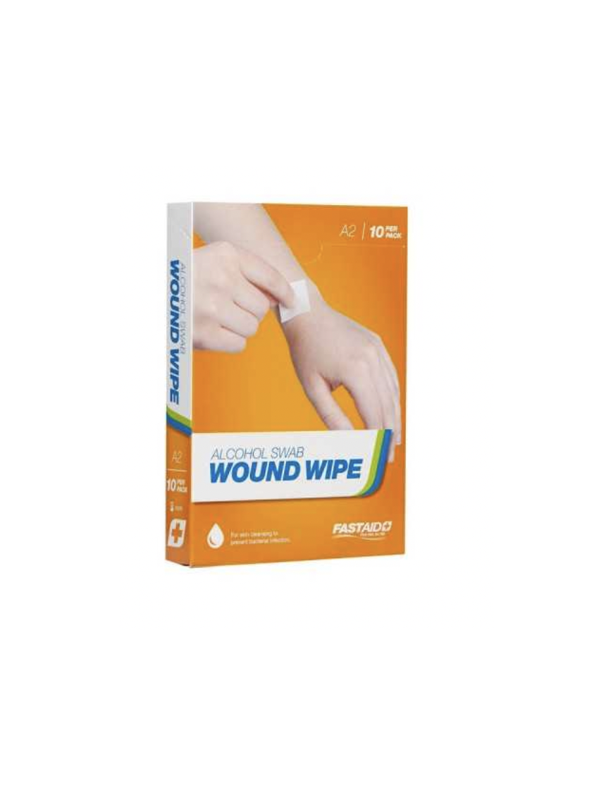 Wound Wipe Alcohol Swab 10pk