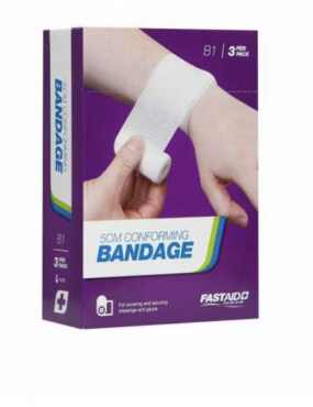 Conforming Bandage 5cm 3pk