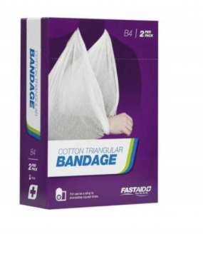 Triangular Bandage Cotton 2pk
