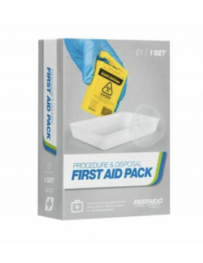 Procedure and Disposal First Aid Pack, 100ml Sharps Container, Galipot and instrument Tray Set