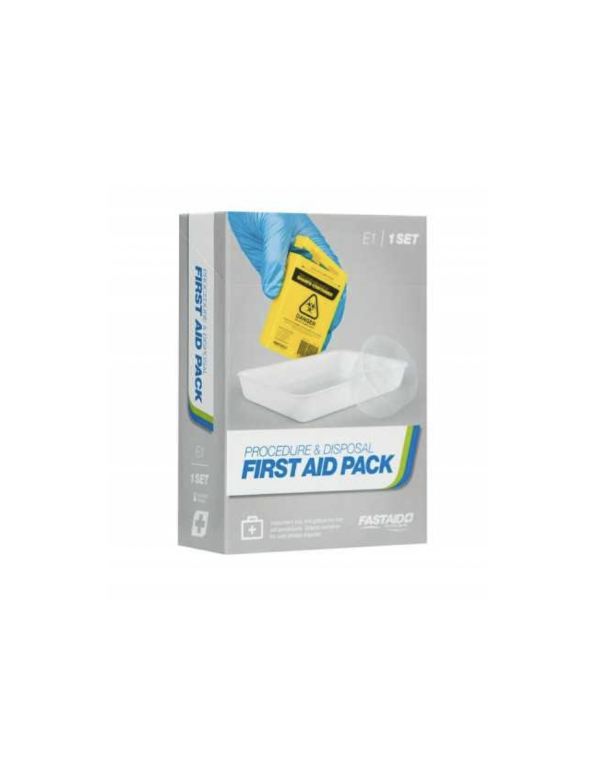 Procedure and Disposal First Aid Pack, 100ml Sharps Container, Galipot and instrument Tray Set