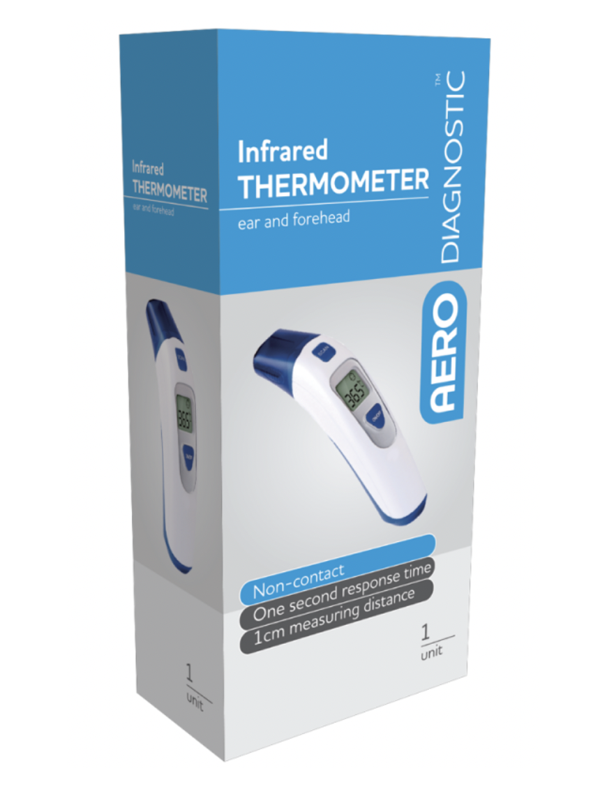 Infrared Ear and Forehead Thermometer