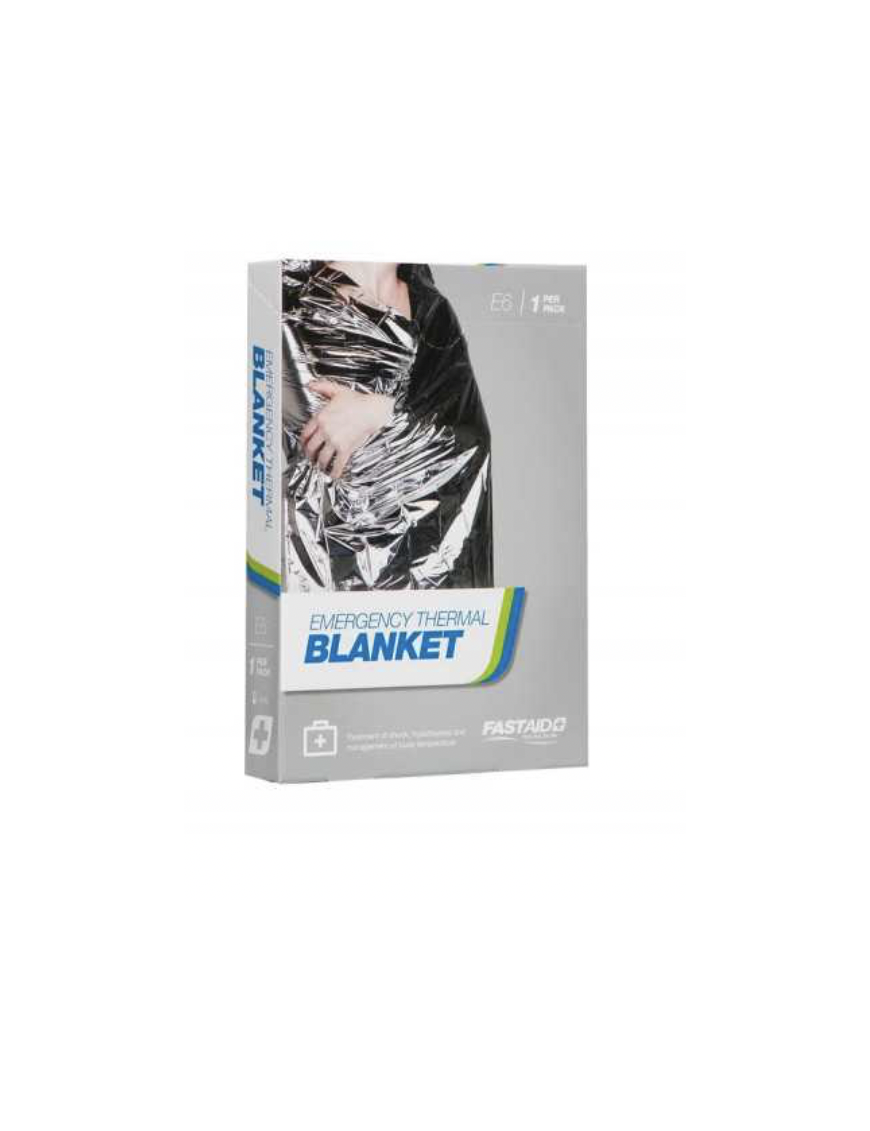 Emergency Thermal Blanket 1pk