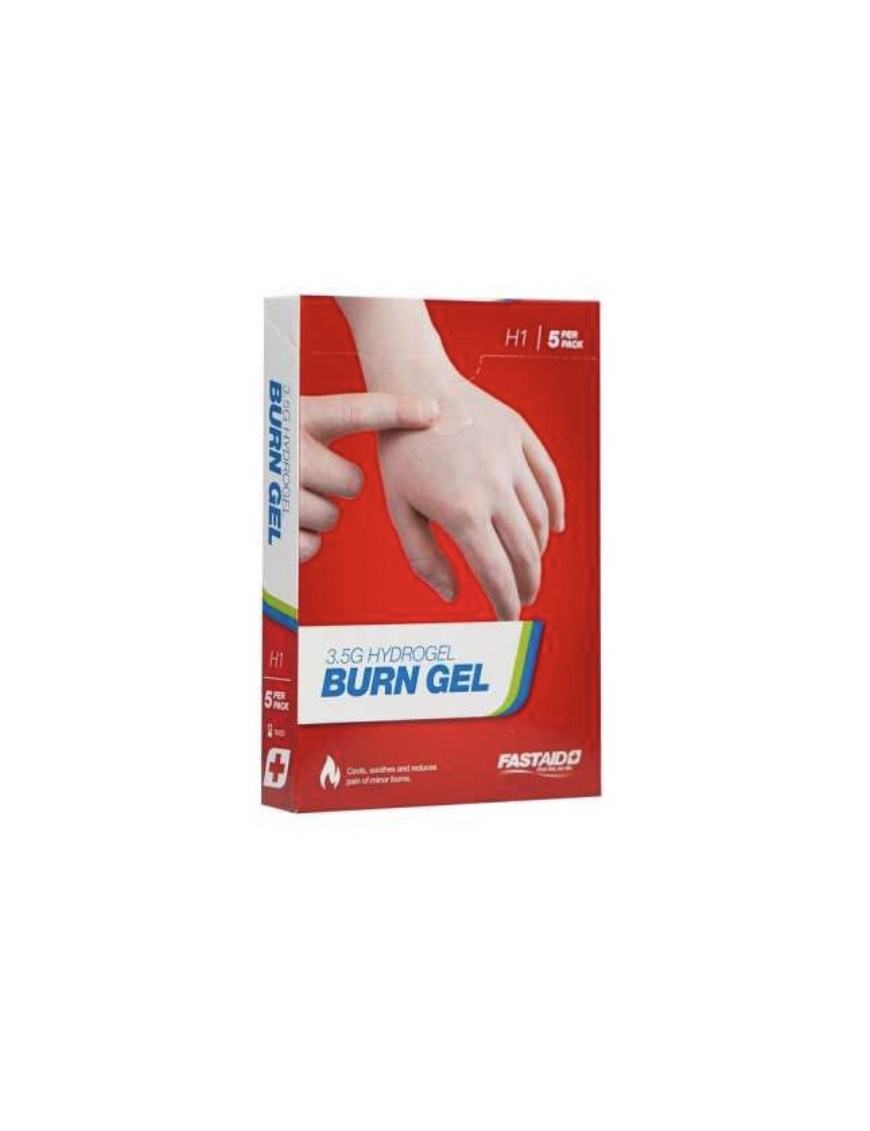 Hydrogel Burn Gel 3.5g Sachet 5pk