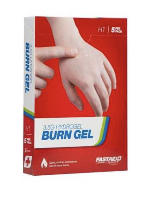 Hydrogel Burn Gel 3.5g Sachet 5pk