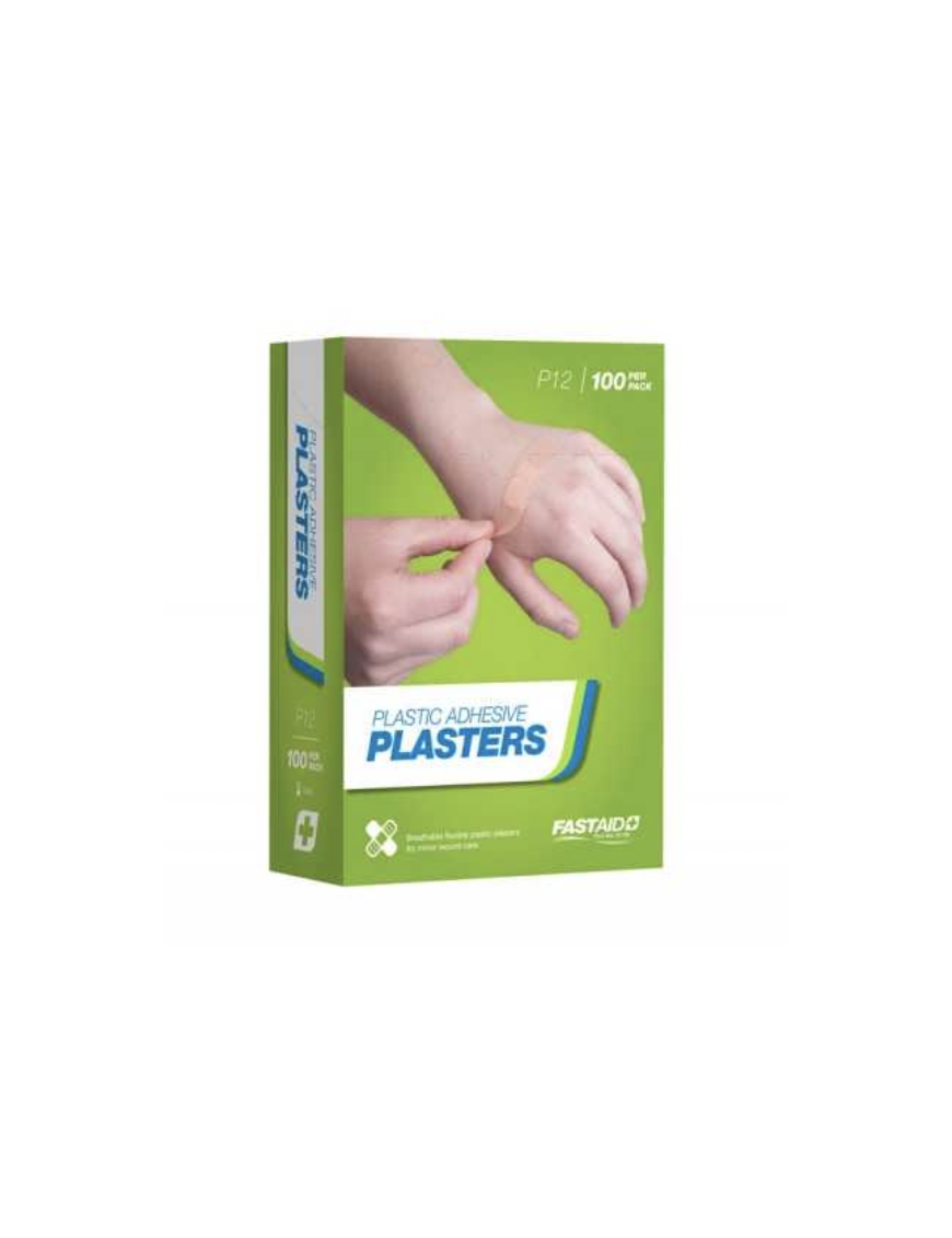 Adhesive Plasters Plastic 72 x 19mm 100pk