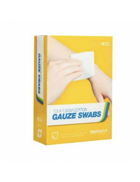 Gauze Swabs 7.5 x 7.5cm 3pk