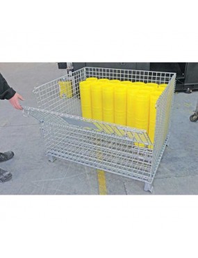 Collapsible Mesh Storage Cage