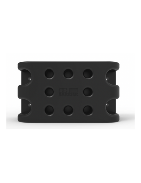 Dock-Safe-Q Panel Receiver – Moulded Rubber Black