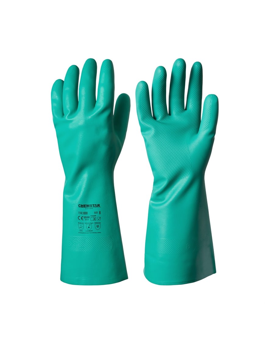 Nitrile Gauntlet Gloves 45cm Carton 48 Pairs