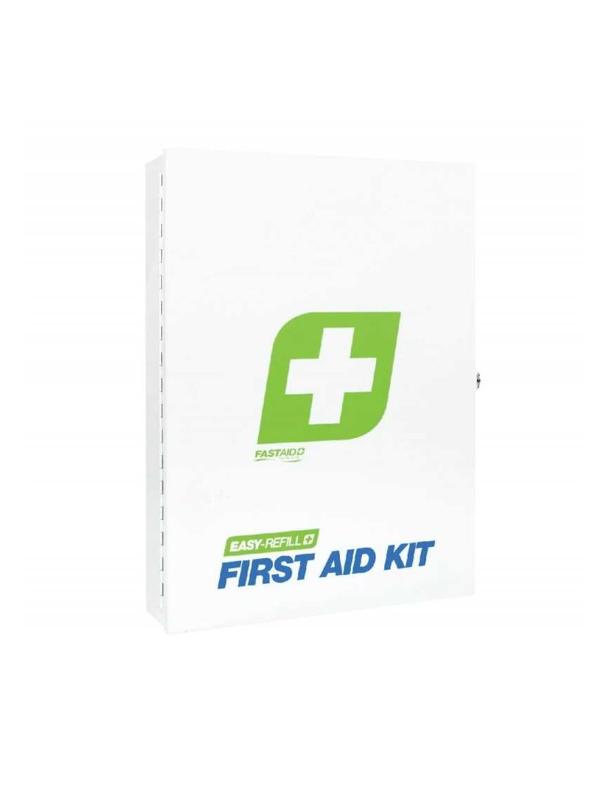 Easy Refill First Aid Kit Metal Wall Mount