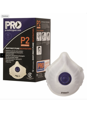 Dust Mask P2+Valve Carton...