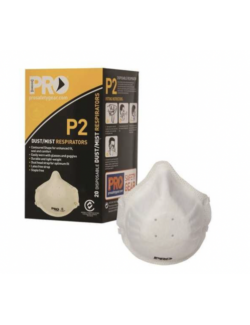 Dust Masks P2  Carton Of 20 Of Boxes