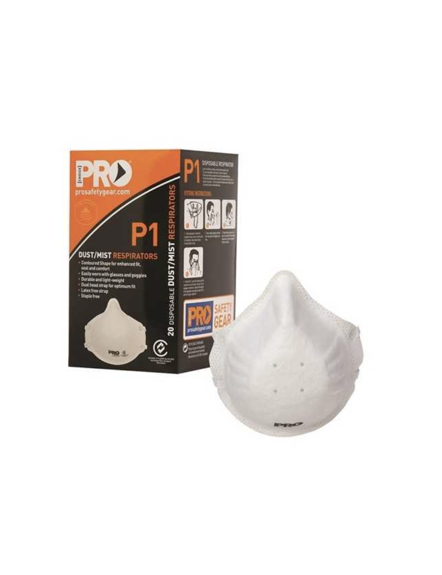 Dust Masks P1 Box Of 20