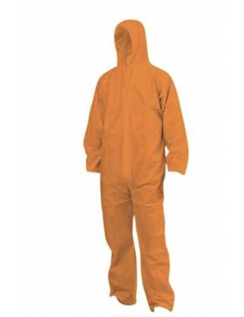 Barrier Tech SMS Coveralls Orange Pack of  5