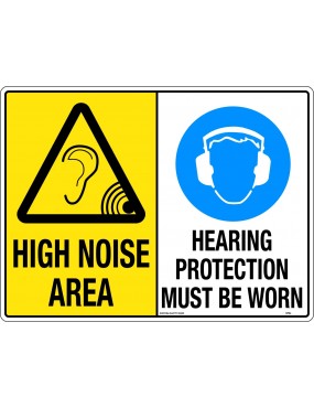 Caution Sign - High Noise...
